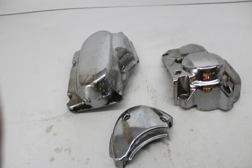 2000 YAMAHA V STAR 650 XVS650A CLASSIC ENGINE MOTOR COVER TRIM SET