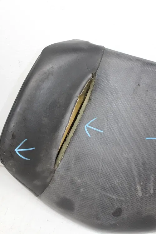 08 POLARIS RZR 800 SEAT BACKREST FRONT SEAT PAD UPPER LOWER SET