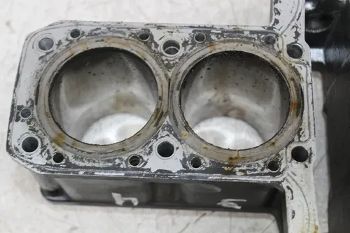 91 KAWASAKI NINJA ZX6 ENGINE MOTOR CYLINDER JUG W PISTON HEADS