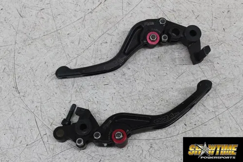 CRG LEFT RIGHT CLIPON HANDLEBAR BRAKE CLUTCH LEVER SET