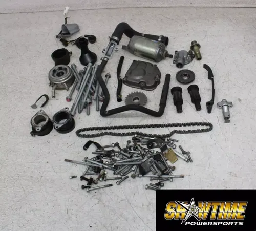 00-01 KAWASAKI NINJA ZX9R ZX9 ENGINE MOTOR PARTS HARDWARE BOLTS STARTER COVER