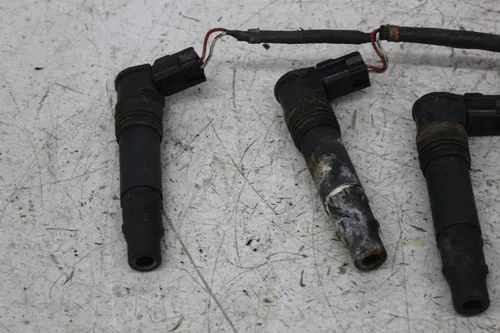 00-01 KAWASAKI NINJA ZX9R IGNITION COILS COIL SPARK PLUG CAPS HARNESS