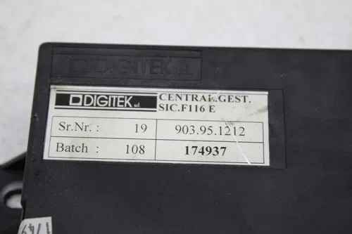 99-01 FERRARI 456 M DIGITEK CENTRAL CONTROL MODULE BOX TE CONNECTIVITY