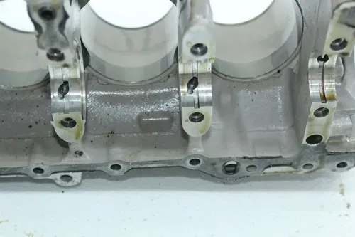 19-25 KAWASAKI ZX6R 636 UPPER HALF CRANK CASE CYLINDERS PISTONS BLOCK