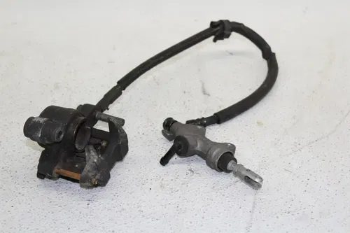 08-16 YAMAHA YZF R6 REAR BACK BRAKE CALIPER W/ MASTER