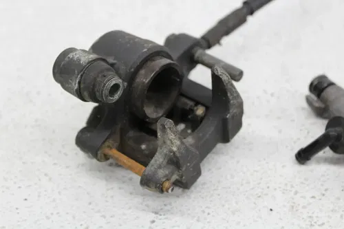 08-16 YAMAHA YZF R6 REAR BACK BRAKE CALIPER W/ MASTER