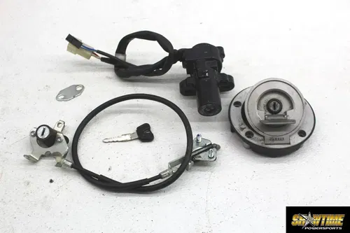 11-13 YAMAHA FZ8 IGNITION LOCK KEY SET W/ GAS CAP AND SEAT LOCK