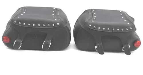 99-03 YAMAHA XV1600 ROAD STAR REAR LUGGAGE CARGO STORAGE SADDLEBAGS SADDLE BAGS