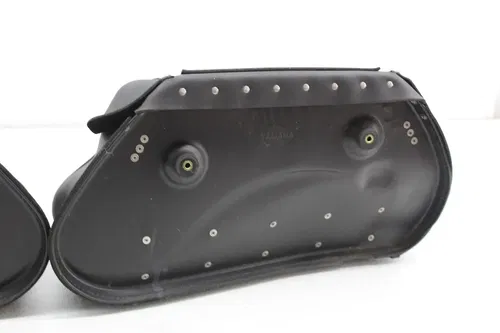 99-03 YAMAHA XV1600 ROAD STAR REAR LUGGAGE CARGO STORAGE SADDLEBAGS SADDLE BAGS