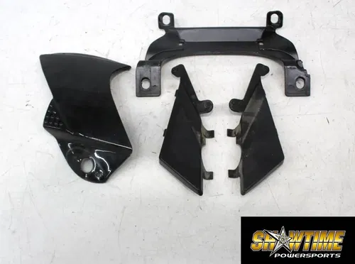 04-10 APRILIA RSV1000R LEFT RIGHT CENTER REAR BACK TAIL SUBFRAME MIRROR TRIM KIT