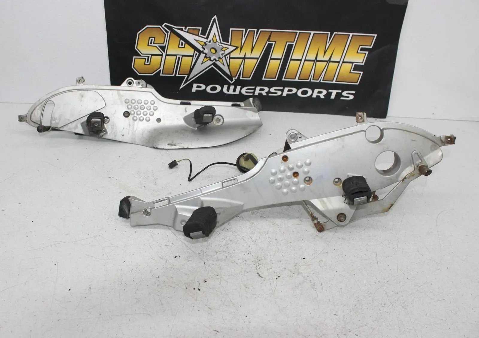 01-05 BMW R1150RT ABS LEFT RIGHT REARSET REAR SET DRIVER PEG BRACKETS MOUNTS