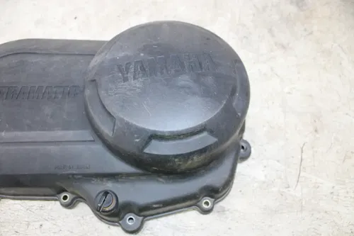 2005 Yamaha Kodiak 450 YFM450FA 4x4 CLUTCH SIDE ENGINE MOTOR COVER W/ BRACKET