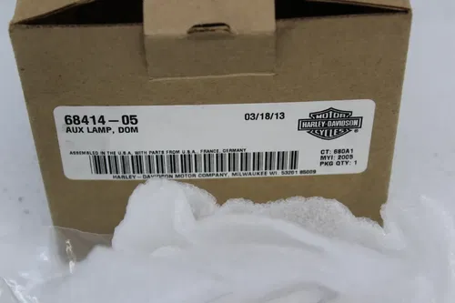 HARLEY DAVIDSON UNIVERSAL HALOGEN AUXILIARY LAMP HOUSING