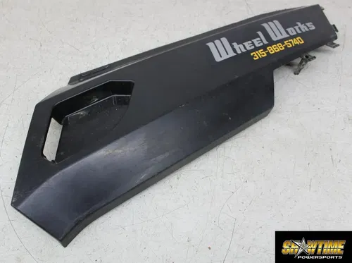 12 CAN-AM COMMANDER 1000 4X4 X REAR BACK LEFT SIDE BED FENDER COVER PANEL COWL