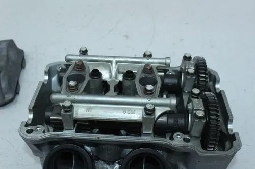 98 HONDA VFR800 ENGINE TOP END CYLINDER HEAD CAMS VALVES COVER
