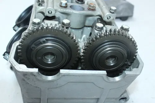 98 HONDA VFR800 ENGINE TOP END CYLINDER HEAD CAMS VALVES COVER