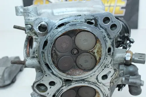 98 HONDA VFR800 ENGINE TOP END CYLINDER HEAD CAMS VALVES COVER