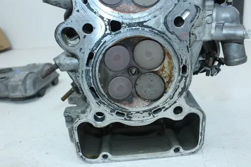 98 HONDA VFR800 ENGINE TOP END CYLINDER HEAD CAMS VALVES COVER