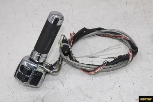 07-11 HARLEY-DAVIDSON SOFTAIL FLSTCI RIGHT CLIP ON HANDLE KILL OFF START SWITCH