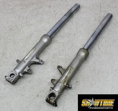 97-00 SUZUKI GSXR600 SRAD FRONT FORKS SHOCK SUSPENSION SET PAIR (BENT)