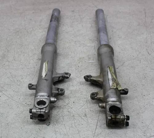 97-00 SUZUKI GSXR600 SRAD FRONT FORKS SHOCK SUSPENSION SET PAIR (BENT)