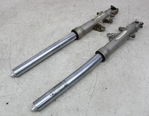 97-00 SUZUKI GSXR600 SRAD FRONT FORKS SHOCK SUSPENSION SET PAIR (BENT)