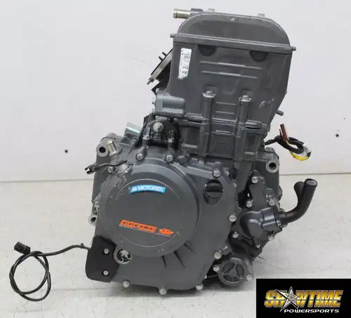 22-23 KTM 390 RC ENGINE MOTOR CYLINDER HEAD CASES CRANK TRANSMISSION *TESTED*