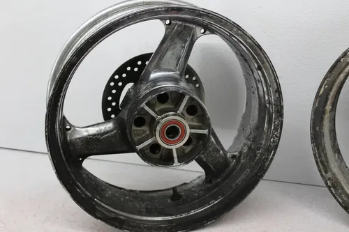 2005 KAWASAKI NINJA ZX12R ZX1200B FRONT REAR WHEEL PAIR SET