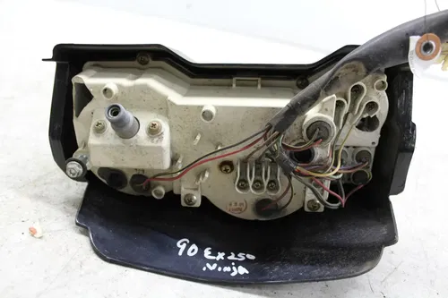 1990 KAWASAKI NINJA 250R EX250F SPEEDO TACH GAUGES DISPLAY CLUSTER SPEEDOMETER