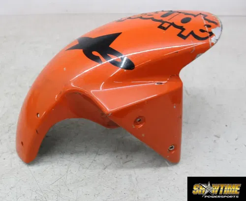 03-04 KAWASAKI NINJA ZX6R 636 FRONT WHEEL FENDER COWL FAIRING (SEE DESCP)