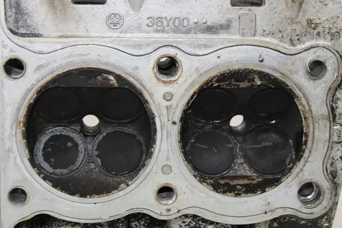 86-87 YAMAHA FJ1200 ENGINE TOP END CYLINDER HEAD CAMS VALVES COVER (SEE DESCP)