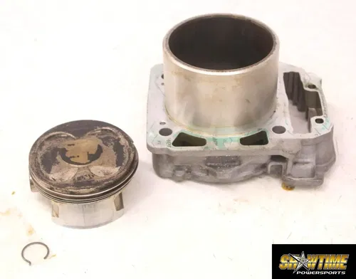 16 Can-am Commander 800r Xt Engine Motor Rear Cylinder Jug Piston Block (read)