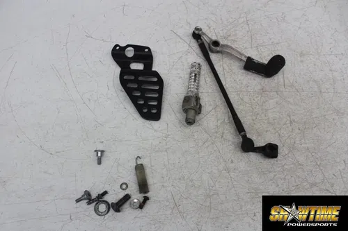 08-16 YAMAHA YZF R6 LEFT REARSET REAR SET FOOT PEG W SHIFTER PARTS