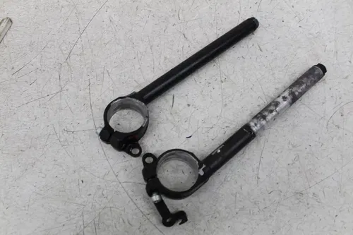 07-08 KAWASAKI NINJA ZX6R RIGHT LEFT CLIPON HANDLEBAR GRIPS GRIP PAIR SET