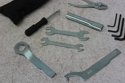 22 KAWASAKI NINJA 400 EX400 STOCK TOOLS OEM TOOL BAG KIT SET