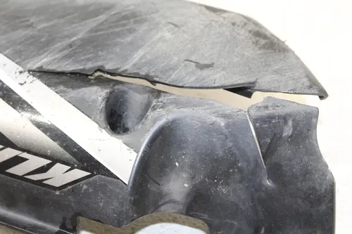 08-18 KAWASAKI KLR650 LEFT FRONT SIDE FAIRING COWL FAIRING COVER