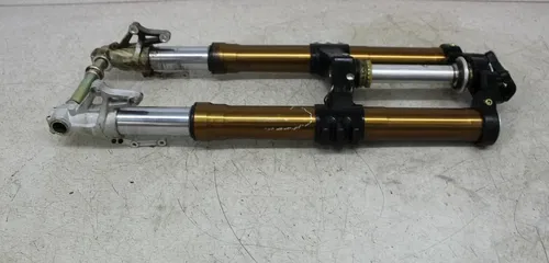 07 BENELLI TNT 1130 FRONT END FORKS TRIPLE TREE CLAMP FORK TUBES (NEEDS SEALS)