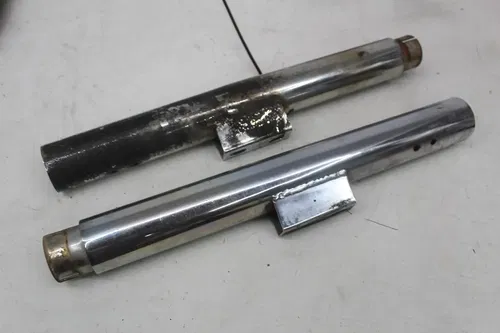 00-06 Harley Softail Deuce Fxstdi aftermarket Exhaust mufflers header Pipe (read