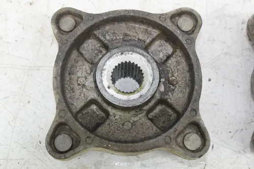 05 POLARIS RANGER 500 6X6 REAR BACK RIGHT LEFT CENTER HUB HUBS PAIR