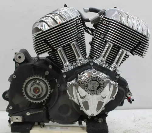 14-18 INDIAN CHIEF VINTAGE ENGINE MOTOR CYLINDER HEAD CASES CRANK TRANSMISSION