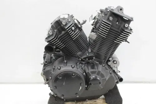 11 YAMAHA STRYKER XVS1300 ENGINE MOTOR CYLINDER HEAD CASES CRANK TRANS RUNNER