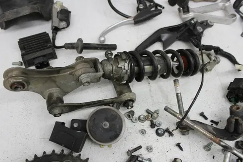 11-13 HONDA CBR250R PARTS AND HARDWARE NUTS BOLTS REAR SHOCK LEVER TANK