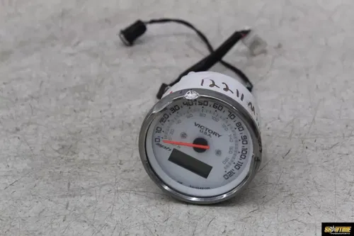 08 VICTORY VEGAS SPEEDO TACH GAUGES CLUSTER SPEEDOMETER TACHOMETER (SEE DESCP)