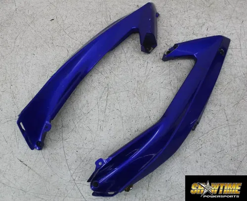 06-07 YAMAHA YZF R6 RIGHT LEFT MID SIDE FAIRING COWL PLASTIC PAIR