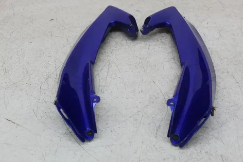 06-07 YAMAHA YZF R6 RIGHT LEFT MID SIDE FAIRING COWL PLASTIC PAIR