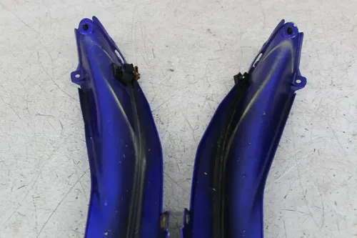 06-07 YAMAHA YZF R6 RIGHT LEFT MID SIDE FAIRING COWL PLASTIC PAIR