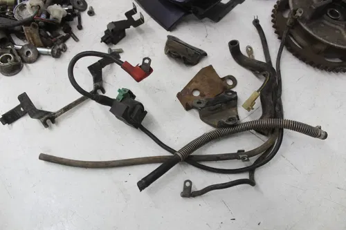 93-01 Kawasaki Ninja Zx11 Parts Hardware grab bar kickstand sprocket nuts bolts