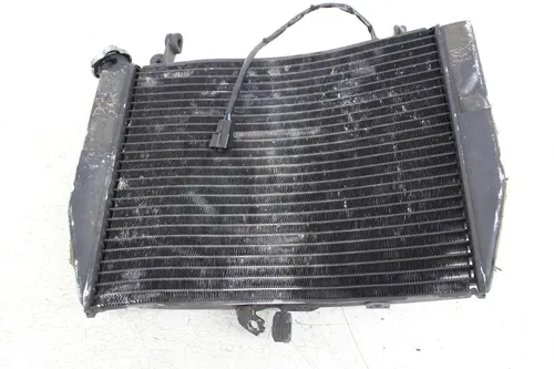 06-09 YAMAHA YZF R6S R6 ENGINE RADIATOR MOTOR COOLER COOLING RADIATER FAN (READ)
