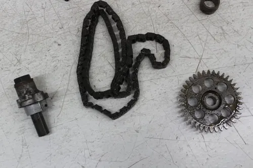 98-06 SUZUKI KATANA 600 GSX600F ENGINE PARTS HOSE PISTON CHAIN GEAR TIMING GUIDE