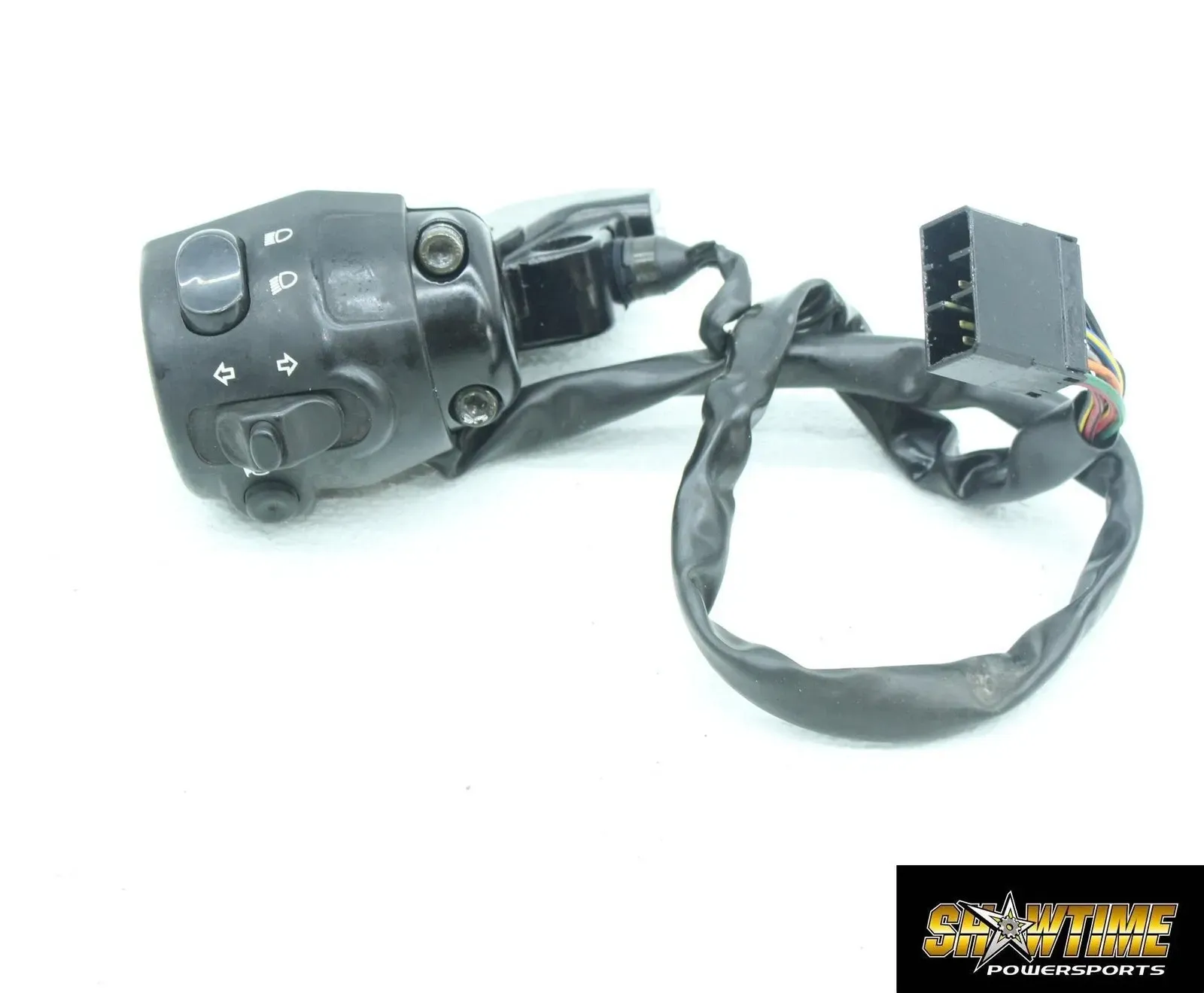 07 TRIUMPH BONNEVILLE T100 LEFT CONTROL HORN SIGNAL LIGHT SWITCH SWITCHES